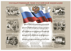 Государственный гимн Российской Федерации: Прошлое и настоящее (Плакаты)